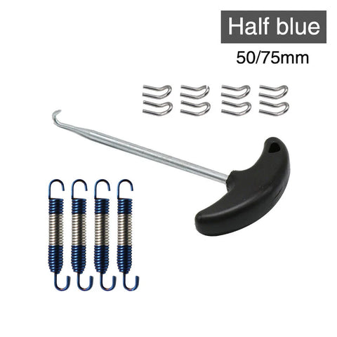 Motorcycle Exhaust Pipe Muffler Mounting Springs Hooks  Steel