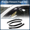 Toyota Camry Window Deflectors / 1 Set / Vent Visors Black (2007–2007)