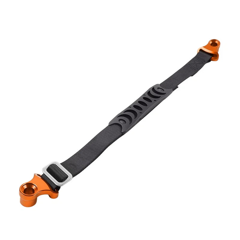 Honda & Suzuki Dirt Bike Orange Rear Seat Rescue Pull Strap Sling Belt