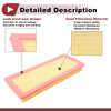 Chevrolet C5 3 (2009-2019) - 1 x Quality Filter Car Engine Air Filter