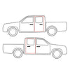 Nissan D21 Pathfinder Navara 1986-1997 Door Weatherstrip Rubber Seals