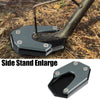 Suzuki V-Strom 1050 Kickstand Plate Pad Titanium Tone