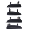 Kia Rio 4pc Outer Door Handle Set Black (2002-2005)