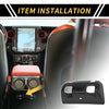 Jeep Wrangler JL JLU (2018-2024) Carbon Fiber Rear Window Switch Panel Cover