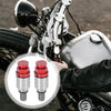 Honda Yamaha Red M5x0.8 Motorcycle Screw Fork Air Bleeder Valve