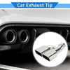 Toyota Noah / Voxy Square Curved Dual Exhaust Tip 2.4" Inlet (2007-2022)