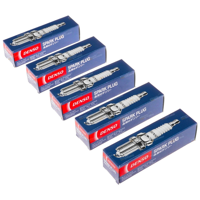 Audi 100 5 cyl 2.2L 5 x  Nickel Spark Plugs (1985-1987)