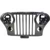Grille For 76-86 Jeep CJ7 72-83 CJ5 Black Steel