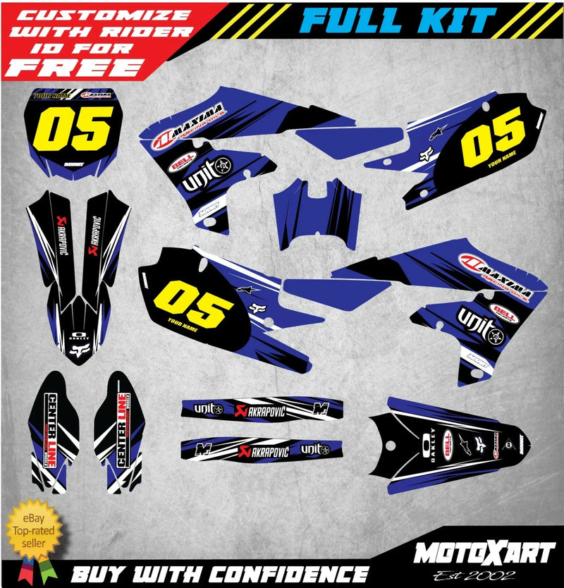 Yamaha YZ 250F (2019-2020) - DIGGER STYLE Stickers Custom Decal Kit