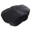 Cars Black Soft PU Leather Front Seat Cover Pad Cushion