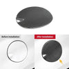 Fiat 500 2012-2019 Real Carbon Fiber Fuel Tank Cap Oil Cover Trim fit