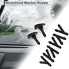 Volvo 6 x Windshield Washer Nozzles & Hose Connectors