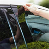 Honda Fit Jazz Glossy Black Door Window Pillar Post Covers (2014-2019)