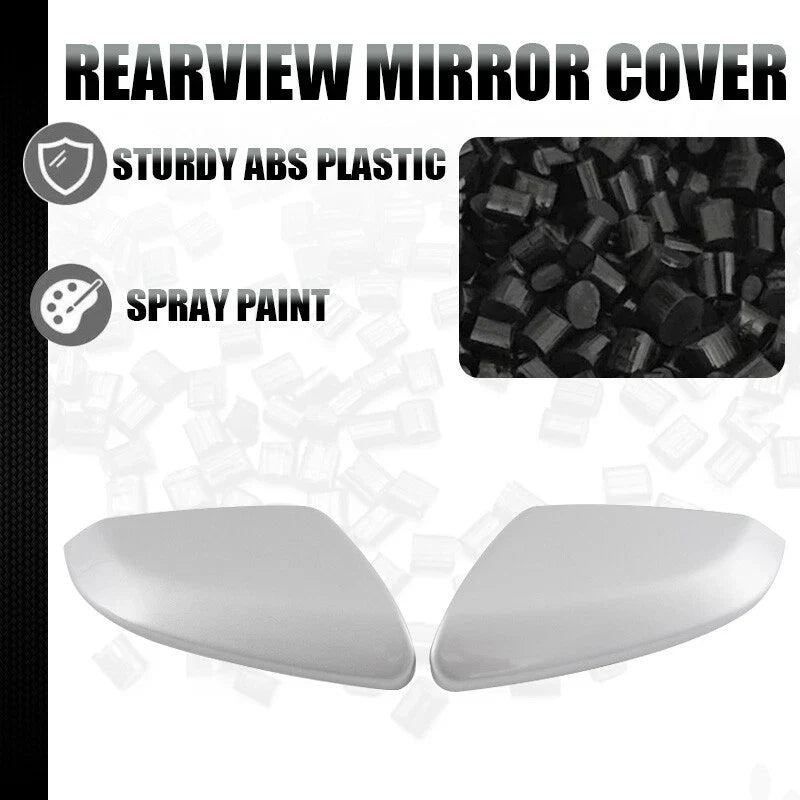 Honda Civic 2016-2020 Silver Rearview Mirror Cap Cover Trim