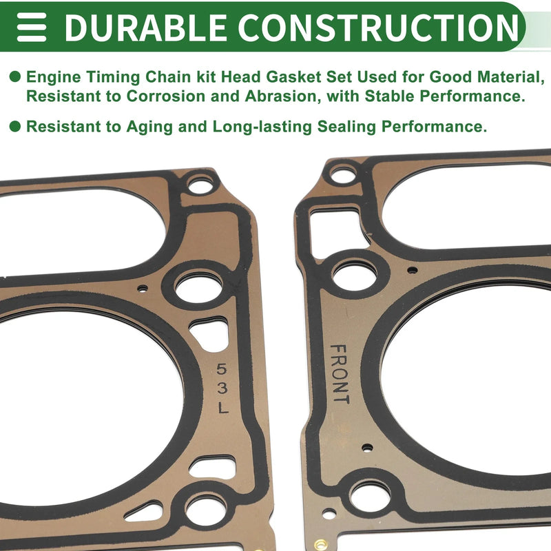 Chevrolet Tahoe Valve Cover Gasket Kit 5.3L 1 Set (2015 - 2020)