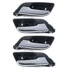Holden Barina Door Handle Inner Set of 4 Chrome (2011-2018)