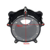 Harley Dyna, Street Bob, Electra, Road Glide Black Air Cleaner Intake Filter (2006-2023)