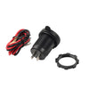 Car Boat RV Red 12V 24V 3.0 QC PD Type C USB Fast Charger Socket