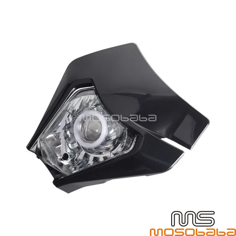 200-450 EXC Six Days KX KLX WR YZ Enduro Dirt Bike LED Headlight Fairing (200-2023)