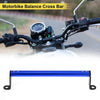 Motorcycle Cross Bar / 0.41" Hole / Balance Handlebars Blue