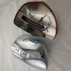 Prado FJ120 2 x pcs Chrome Rearview Mirror LED Light Cover Trim (2003-2009)