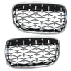 BMW X5 E70, X6 E71, E72 Hybrid 2 x Kidney Radiator Grille (2007-2013)