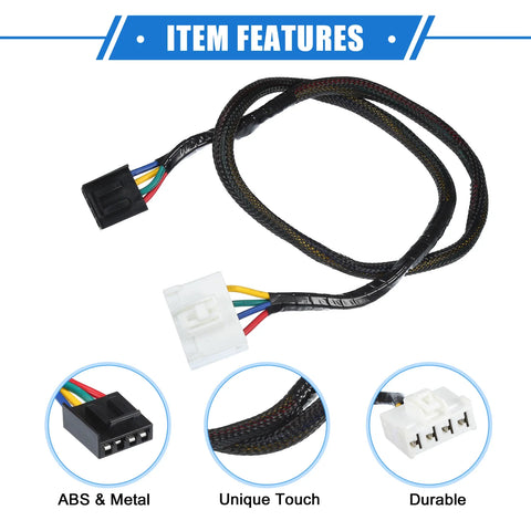 Dodge Ram 1500 Trailer Towing Wiring Harness (2009-2014)