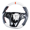 Chevrolet Camaro Silver Carbon Fiber Steering Wheel (2012-2015)