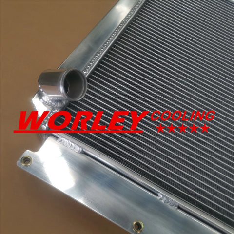 Chevy Corvette 350 V8 Aluminum Radiator (1955-1960)