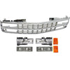 Grille Headlight Kit For 1990-93 Chevrolet C1500 K1500