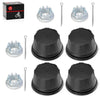 Honda Rancher TRX420 4x4 AT ES 4pcs Wheel Center Cap & Nut Kit (2010–2017)