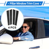 4 x Door Pillar Window Trim Porsche Panamera (2009-2016)