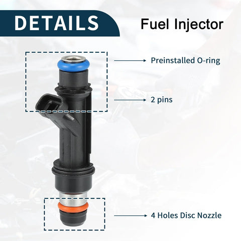 Chevrolet Trailblazer 4.2L Fuel Injector (2006 - 2007)