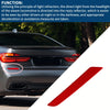 BMW 740i Rear Left (2016-2019) Red Bumper Reflector