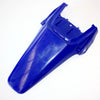 CRF70 PIT PRO Trail Dirt Bike BLUE Plastic Rear Tail Mud Guard Fender