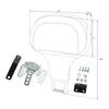 Harley Street Glide & Road Glide Seat & Backrest Pads (2014-2023)