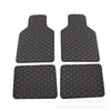 4 Pcs PU Leather Car Floor Mats