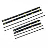 Weatherstrip Door Belt L+R Set 8 Fits Toyota Corolla KE30 TE31 SED 1974-79 AD12