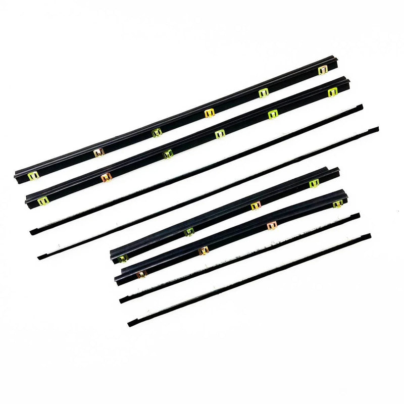 Weatherstrip Door Belt L+R Set 8 Fits Toyota Corolla KE30 TE31 SED 1974-79 AD12