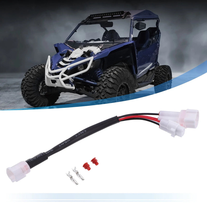 Yamaha YXZ1000R 12V Ignition Cable Wiring Harness Pigtail (2016–2022)