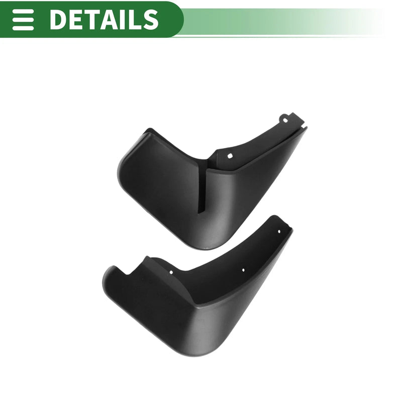 Ford Fiesta Saloon 2013-2018 with Mount Accessories Mud Flaps Splash Guards