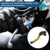 Kawasaki Vulcan S 650 2 x Brake Clutch Levers Black Gold Tone (2015–2023)