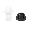Honda Accord CR-V Civic City 20 x Black White Car Hood Prop Rod Clips