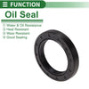 Oil Seal 45x65x10mm NBR Rubber High Pressure Black 5 Pcs