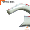 Isuzu D-Max DMAX Ute 6" Matte Black Fender Flares (2020-2023)