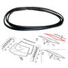 Honda Civic 4-Door 1992-1994 Rear Windshield Molding