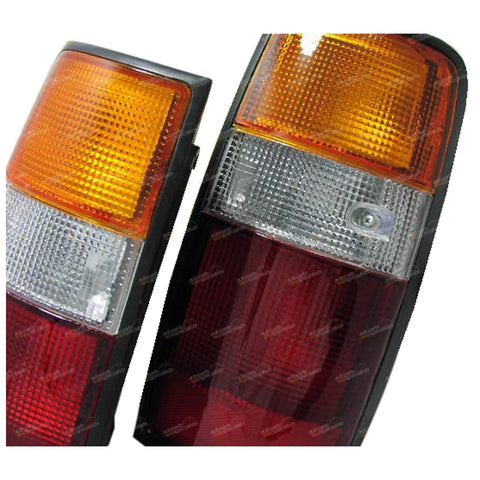 Toyota Landcruiser 80 Series LH+RH Tail Lights / Pair / (1990–1997)