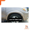Toyota Hilux Ute MK6 VIGO Silver Slim Fender Flares (2005-2011)