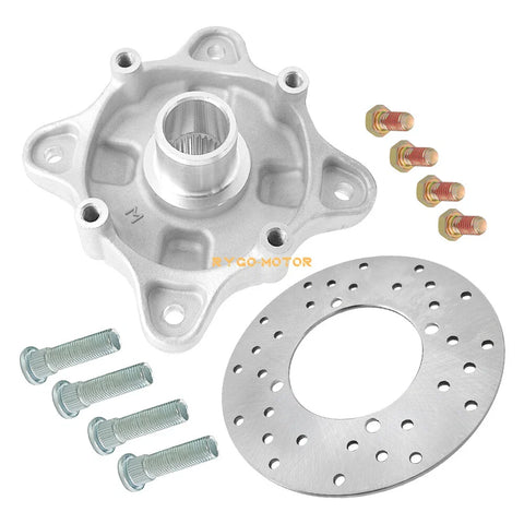 Polaris Ranger 400 500 570 700 800 900 Rear Wheel Hub & Brake Rotor & Studs
