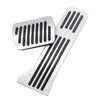 Mazda 2 3 6 CX-3 CX-4 CX-5 Stainless Steel Brake Gas Pedal Covers (2003-2023)